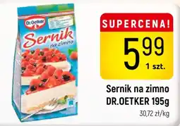 Delikatesy Piotruś Pan Sernik na zimno DR.OETKER oferta