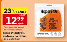 Auchan SuperFish Łosoś Atlantycki Wędzony oferta