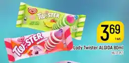 Delikatesy Piotruś Pan Lody Twister ALGIDA oferta