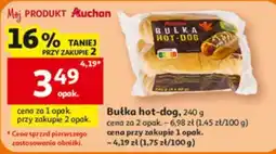 Auchan Bułka hot-dog oferta