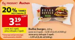 Auchan Bułka burger oferta