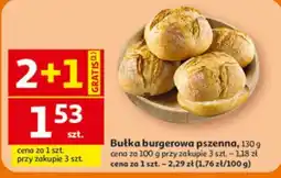 Auchan Bułka burgerowa pszenna oferta