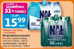 Auchan Woda Nałęczowianka oferta