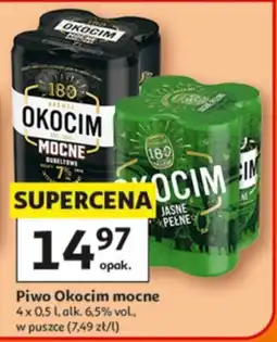Auchan Piwo Okocim mocne oferta