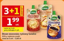 Auchan Deser owocowo-ryżowy Łowicz oferta