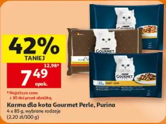 Auchan Karma dla kota Gourmet Perle, Purina oferta