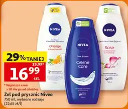 Auchan Żel pod prysznic Nivea oferta