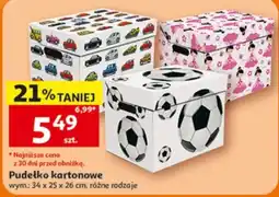 Auchan Pudełko kartonowe oferta