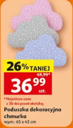 Auchan Poduszka dekoracyjna chmurka oferta