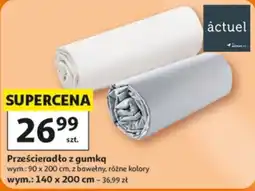 Auchan Prześcieradło z gumką oferta