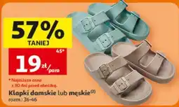 Auchan Klapki damskie lub męskie oferta