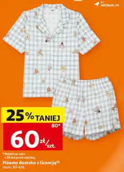 Auchan Piżama damska z licencją oferta