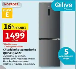 Auchan Chłodziarko-zamrażarka QILIVE Q.6627 oferta