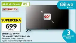 Auchan Smart LED TV 40" Qilive oferta