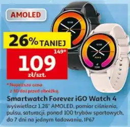 Auchan Smartwatch Forever iGO Watch 4 oferta