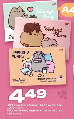 Twój Market Blok rysunkowy Pusheen oferta