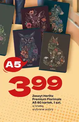 Twój Market Zeszyt Herlitz Premium Florimals oferta