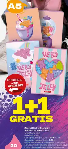 Twój Market Zeszyt Herlitz Standard Jelly oferta