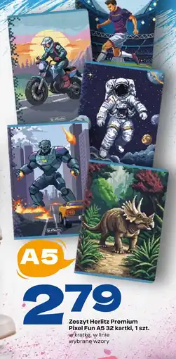 Twój Market Zeszyt Herlitz Premium Pixel Fun A5 oferta