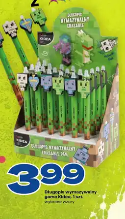Twój Market Długopis wymazywalny game Kidea oferta