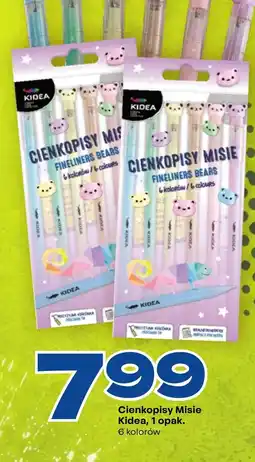 Twój Market Cienkopisy Misie Kidea oferta