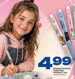 Twój Market Długopis ścieralny Puppy Sign Interdruk oferta