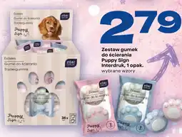 Twój Market Zestaw gumek do ścierania Puppy Sign Interdruk oferta