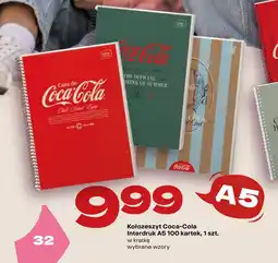 Twój Market Kołozeszyt Coca-Cola oferta