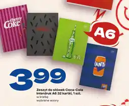 Twój Market Zeszyt do słówek Coca-Cola oferta