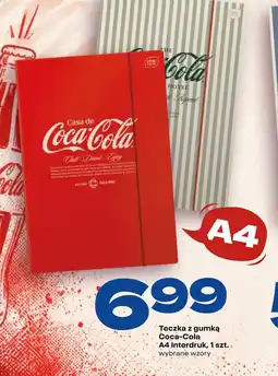 Twój Market Teczka z gumką Coca-Cola oferta