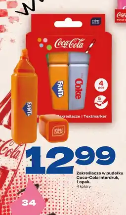 Twój Market Zakreślacz w pudełku Coca-Cola Interdruk oferta
