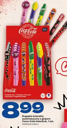 Twój Market Dugopis ściernalny automatyczny z gripem Coca-Cola Interdruk oferta