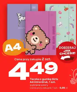Twój Market Teczka z gumką Girls oferta