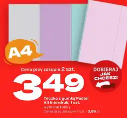 Twój Market Teczka z gumką Pastel oferta