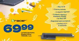 Twój Market Lampka biurkowa elegant silver tracer oferta