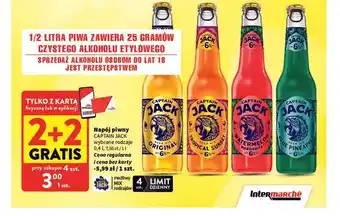 Intermarche Napój piwny Captain Jack oferta