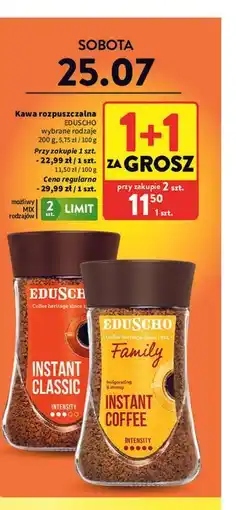 Intermarche Kawa rozpuszczalna Eduscho oferta