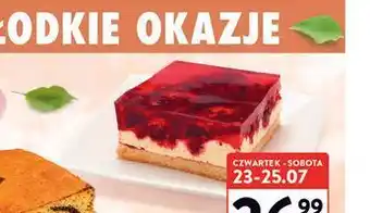 Intermarche Ciasto owocowe z galaretką oferta