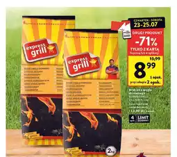 Intermarche Brykiet z węgla drzewnego Express Grill oferta