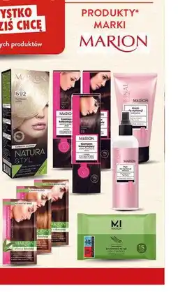 Intermarche Produkty do pielęgnacji i koloryzacji marki Marion oferta