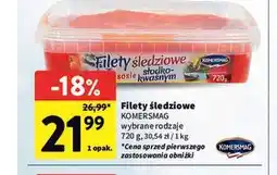 Intermarche Komersmag Filety śledziowe wybrane rodzaje oferta
