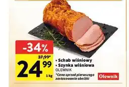 Intermarche Schab wiśniowy, Szynka wiśniowa Olewnik oferta