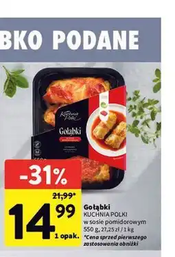 Intermarche Gołąbki Kuchnia Polki w sosie pomidorowym oferta