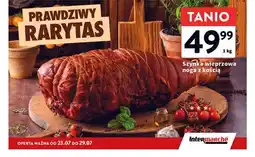 Intermarche Szynka wieprzowa noga z kością oferta
