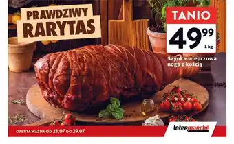 Intermarche Szynka wieprzowa noga z kością oferta