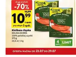 Intermarche Kiełbasa śląska Dolina Dobra oferta