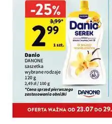 Intermarche Serek homogenizowany Danio Danone oferta