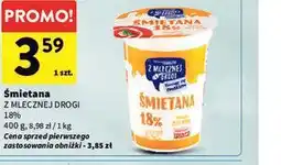 Intermarche Śmietana Z Mlecznej Drogi 18% oferta