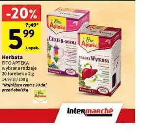 Intermarche Herbata Fito Apteka oferta