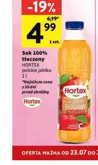Intermarche Sok 100% tłoczony Hortex oferta
